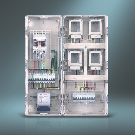 MF-K401D 单相四位插卡式电表箱